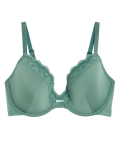 Lace Padded Plunge Wired Bra