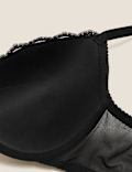 Lace Padded Plunge Wired Bra