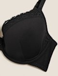 Lace Padded Plunge Wired Bra