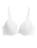 Lace Padded Plunge Wired Bra