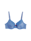 Lace Trim Padded Full Cup Bra