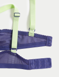 Lace Trim Padded Full Cup Bra