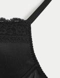 Lace Trim Padded Full Cup Bra