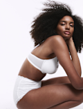 Lace Trim Padded Full Cup Bra