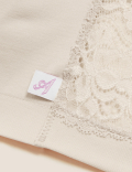 Lace Non-Wired Seamless Strapless First Bra