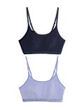 2pk Non Wired Crop Top First Bras