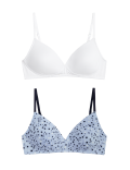 2pk Padded First Bras (AA-D)