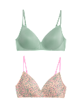 2pk Padded First Bras (AA-D)