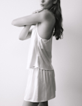 Satin Cami Shortie Pyjama Set