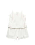 Satin Cami Shortie Pyjama Set