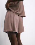 Satin Cami Shortie Pyjama Set