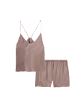 Satin Cami Shortie Pyjama Set