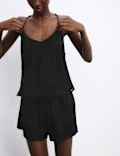 Satin Cami Shortie Pyjama Set
