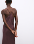 Satin Strappy Long Chemise