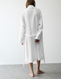 Pure Cotton Muslin Dressing Gown