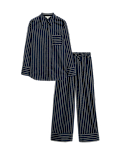 Pure Cotton Striped Pyjama Set
