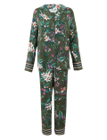 Satin Floral Print Pyjama Set