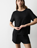 Pocket Detail Pyjama Top