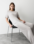 Jersey Wide Leg Pyjama Bottoms
