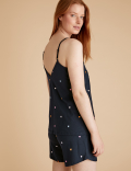 Pure Cotton Star Print Camisole Short Set