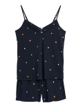 Pure Cotton Star Print Camisole Short Set