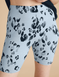 Cotton Slogan Top Cycling Shorts Pyjama Set