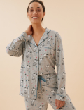 Snoopy™ Cotton Rich Rever Pyjama Set