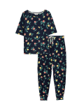 Pure Cotton Printed Pyjama Set