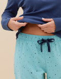 Pure Cotton Star Print Pyjama Set