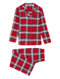 Women's Checked Family Christmas Pyjama Set