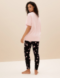 Cotton Rich Love Slogan Pyjama Set