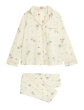 Pure Cotton Palm Print Pyjama Set