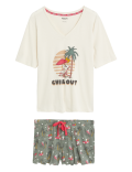 Pure Cotton Snoopy™ Shortie Set