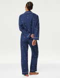 Pure Cotton Star Print Pyjama Set
