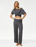 Cotton Modal Printed Pyjama Set