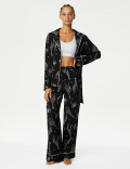 Dream Satin™ Giraffe Print Pyjama Set