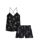 Dream Satin™ Giraffe Print Shortie Set