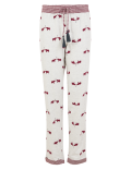 Elephant Print Jersey Bottoms