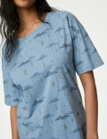 Pure Cotton Eid Print Pyjama Set