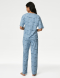 Pure Cotton Eid Print Pyjama Set