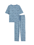 Pure Cotton Eid Print Pyjama Set