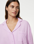 Pure Cotton Dobby Muslin Pyjama Set