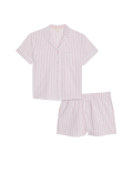 Cool Comfort™ Pure Cotton Striped Shortie Set
