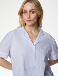 Cool Comfort™ Pure Cotton Striped Shortie Set