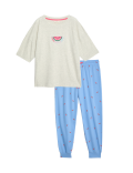 Cotton Rich Watermelon Print Pyjama Set