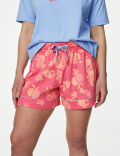 Pure Cotton Squeeze The Day Shortie Set