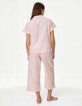 Pure Cotton Gingham Pyjama Set