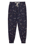Pure Cotton Printed Cuffed Pyjama Pants