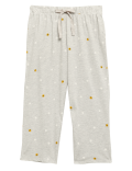 Cotton Rich Spot Cropped Pyjama Pant