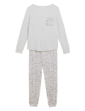 Viscose Printed Jogger Pyjama Set